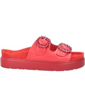Luciano Barachini Sandals Synthetic Material - Red