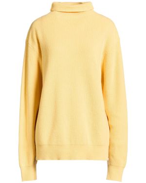 Jil Sander Rollkragenpullover - Gelb