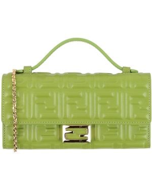 Fendi Portefeuille À Bandoulière - Vert