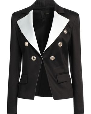 Gaelle Paris Blazer Cotton, Viscose, Elastane - Black