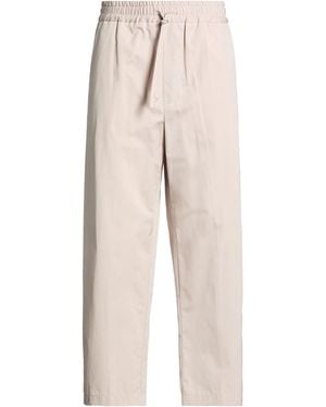 Lardini Trousers Cotton - Natural
