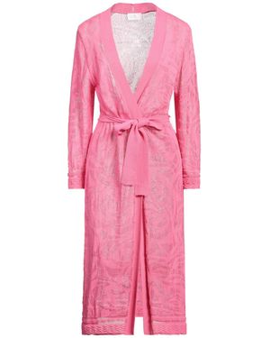 Nenette Cardigan Viscose, Polyester - Pink