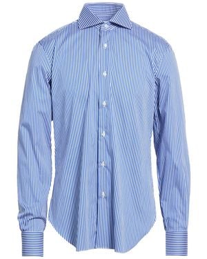 Barba Napoli Camisa - Azul