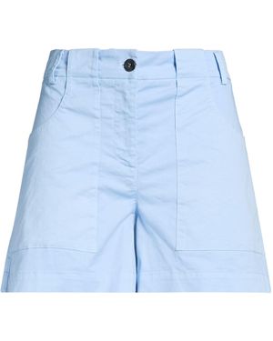 Grifoni Light Shorts & Bermuda Shorts Cotton, Elastane - Blue