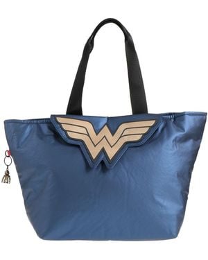 Kipling X Wonder -- Handbag Synthetic Fibers - Blue