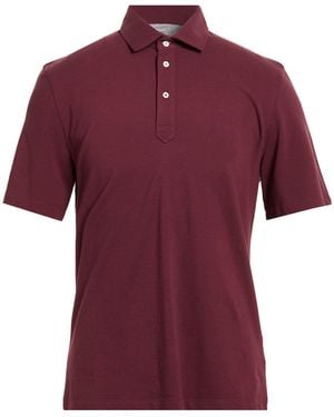 Brunello Cucinelli Polo Shirt Cotton - Red