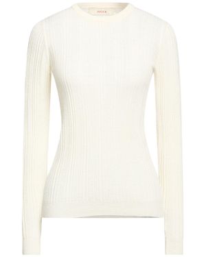 Jucca Cream Sweater Polyamide, Alpaca Wool, Wool - White