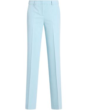 Lardini Trousers Polyester, Rayon, Elastane - Blue