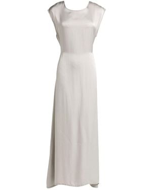 Barena Maxi Dress Viscose - White
