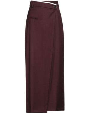 B.yu Maxi Skirt Polyester, Viscose, Elastane - Purple