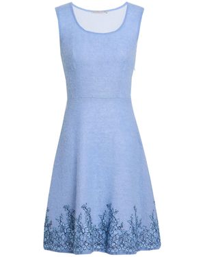Ermanno Scervino Mini Dress - Blue