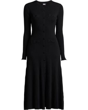 DKNY Midi Dress - Black