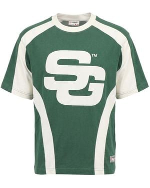 SUMMER GAMES T-Shirt Cotton - Green