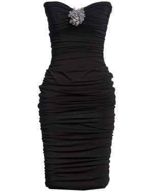 Amen Midi Dress - Black