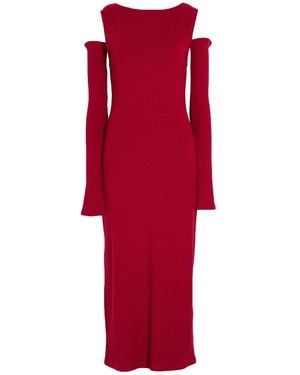 WEILI ZHENG Midi Dress - Red