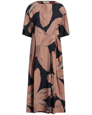 Liviana Conti Midi Dress Cotton, Polyamide, Elastane - Pink