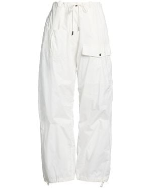 Masnada Trousers Cotton, Polyurethane - White