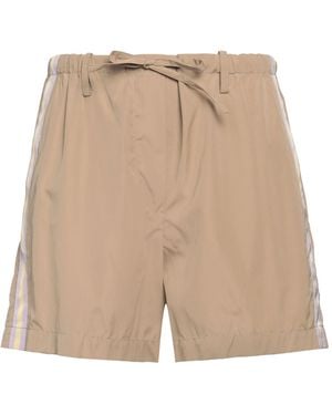 Dries Van Noten Sand Shorts & Bermuda Shorts Cotton - Natural