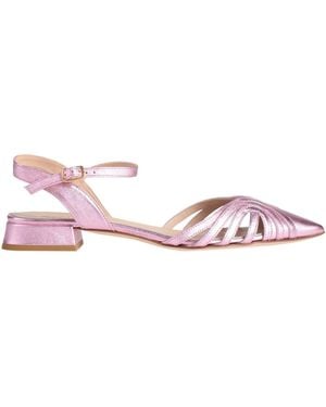 Status Ballet Flats Leather - Pink