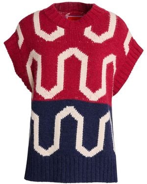 La DoubleJ Sweater Acrylic, Alpaca Wool, Polyamide, Polyester - Red