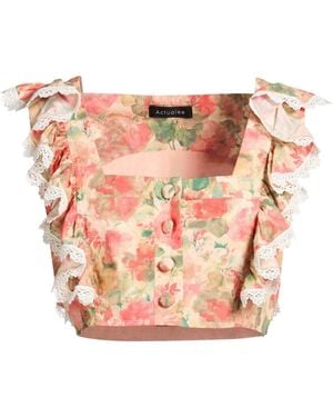 ACTUALEE Tops - Pink
