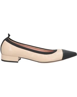 Anna F. Ballet Flats - Natural