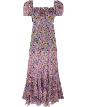 Raquel Diniz Maxi Dress - Purple