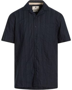 Anerkjendt Midnight Shirt Cotton - Blue