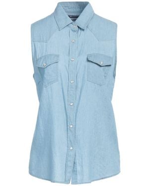 Jacob Cohen Denim Shirt Cotton, Lyocell - Blue