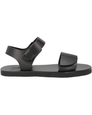 Ancient Greek Sandals Sandals - Black
