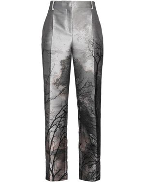 Alberta Ferretti Trousers - Grey