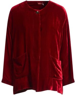 BIANCO LEVRIN Jackets - Red