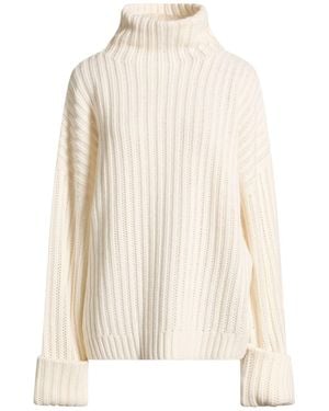 Brunello Cucinelli Rollkragenpullover - Weiß
