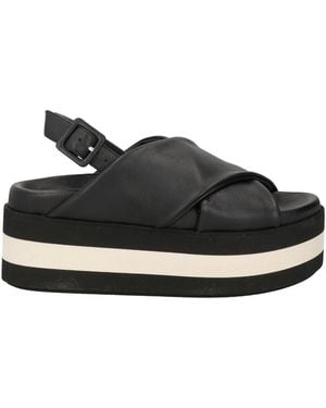Paloma Barceló Roya Sandals Leather - Black
