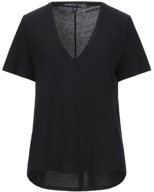 Veronica Beard T-Shirt Supima Cotton - Black