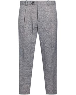 Circolo 1901 Pants Cotton, Elastane - Gray
