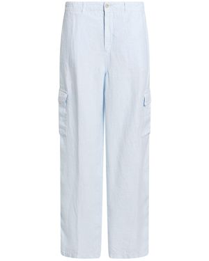 120% Lino Trouser - White