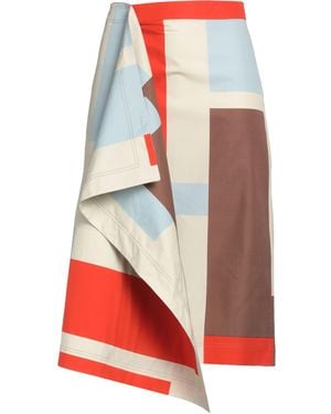 Fendi Midi Skirt - Red