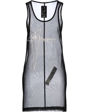 Rick Owens X Champion Mini Dress Polyamide, Elastane - Grey