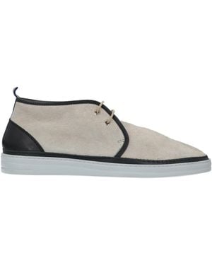 Brimarts Sand Ankle Boots Leather - Grey