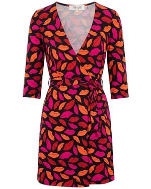 Diane von Furstenberg Mini Dress - Red