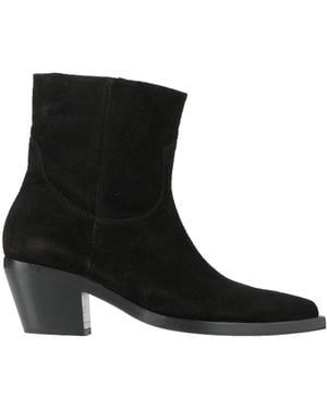 Pinko Ankle Boots Leather - Black