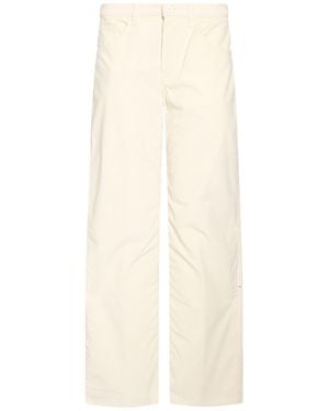 Dondup Ivory Pants Acetate, Viscose - White