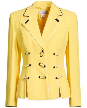 Clips Blazer Acetate, Viscose - Yellow