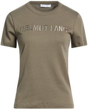 Helmut Lang T-Shirts - Green