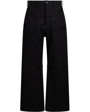 Rick Owens Pants Cotton - Black