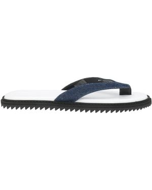 Kris Van Assche Thong Sandal Textile Fibres - White