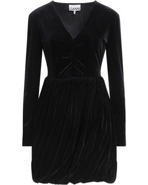 Ganni Mini Dress - Black