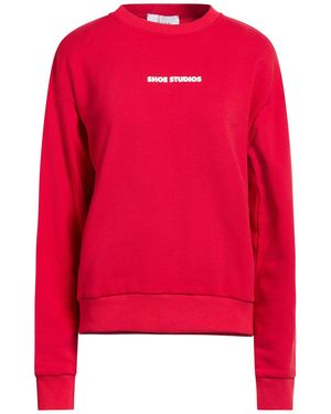 Shoe Sweatshirt Cotton - Red