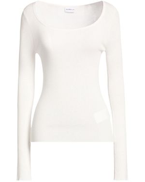 Marella Sweater Viscose, Polyester - White